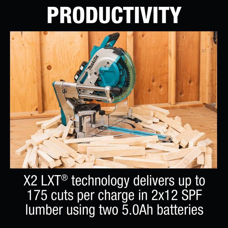 18-Volt X2 LXT Lithium-Ion (36-Volt) 12 in. Brushless Cordless Dual-Bevel Sliding Compound Miter Saw Laser Kit (5.0 Ah)
