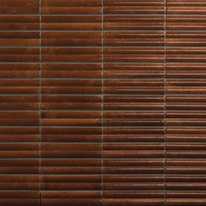 Daltile Remedy Aura 2-in x 10-in Glossy Porcelain Fluted Wall Tile product image