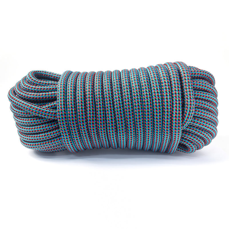 Ace 5/8 in. D x 100 ft Blue/Green Diamond Braided Polypropylene Rope