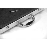 12.25 in. Smooth Aluminum Portfolio Case in Silver - Super Arbor