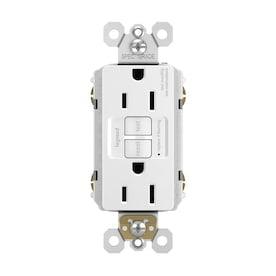 Legrand radiant White 15-Amp Decorator GFCI Residential/Commercial Outlet - Hardwarestore Delivery