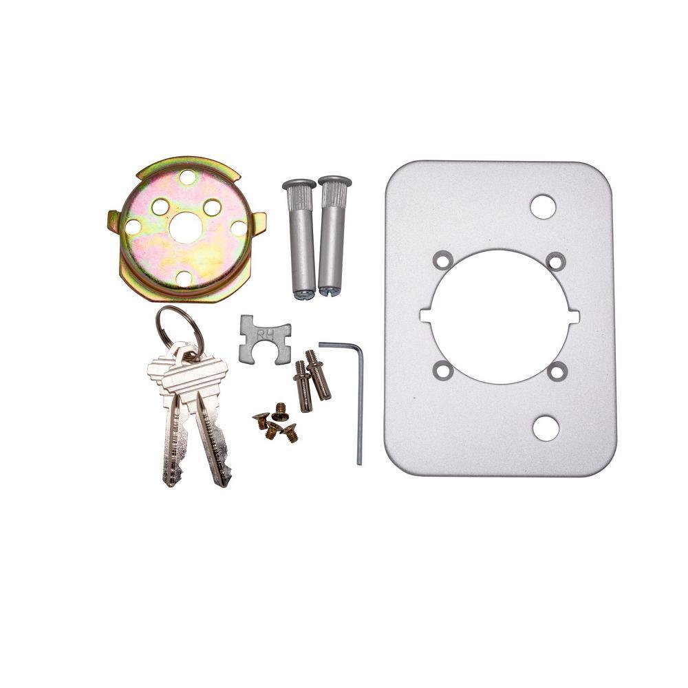 ED-LHL500-US26D Entry Lever Lock Handle in Brushed Chrome - Super Arbor