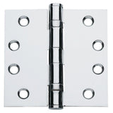 4.5 in. x 4 in. Oil-Rubbed Bronze Ball Bearing Non-Removable Steel Hinge with 5/32 in. Radius (Set of 3) - Super Arbor