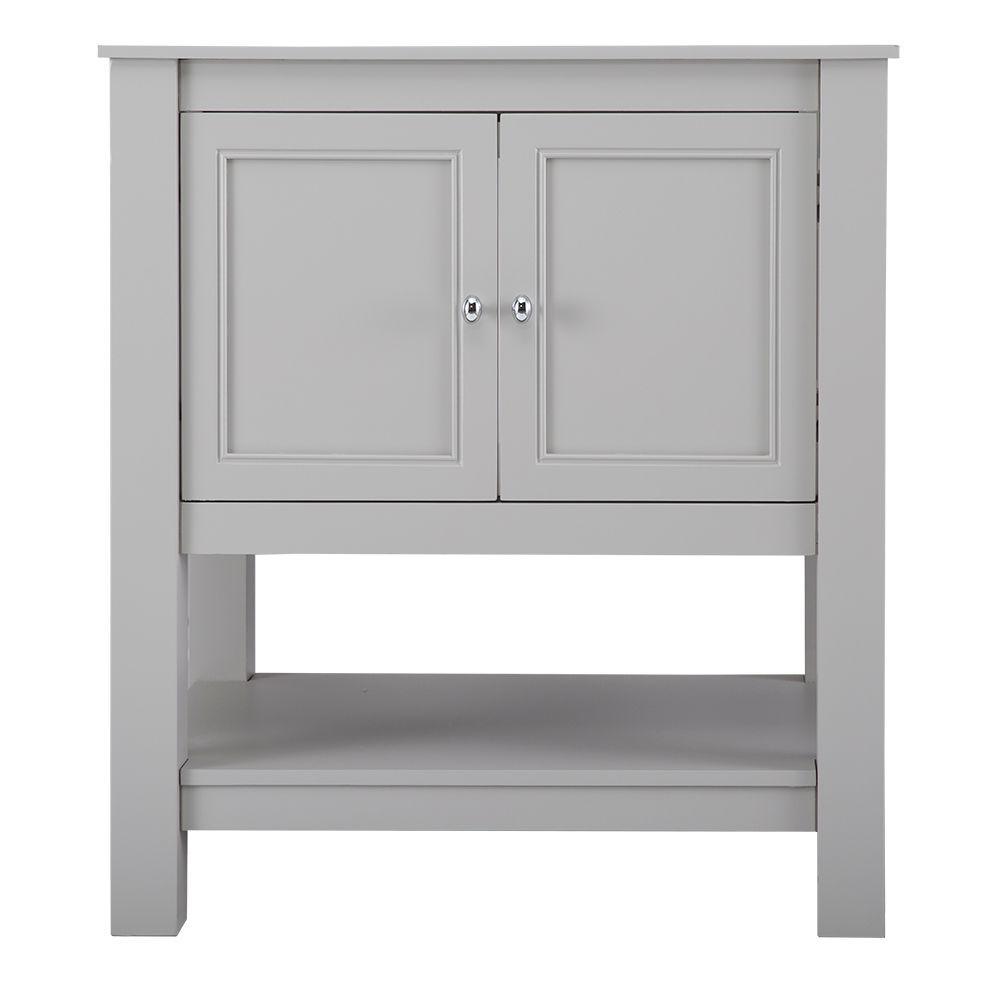 Gazette 30 in. W Bath Vanity Cabinet Only in White - Super Arbor