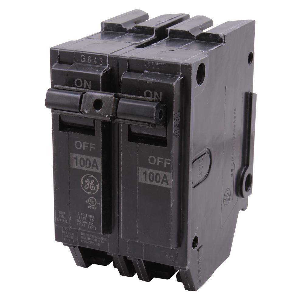 Q-Line 100 Amp 2 in. Double-Pole Circuit Breaker - Super Arbor