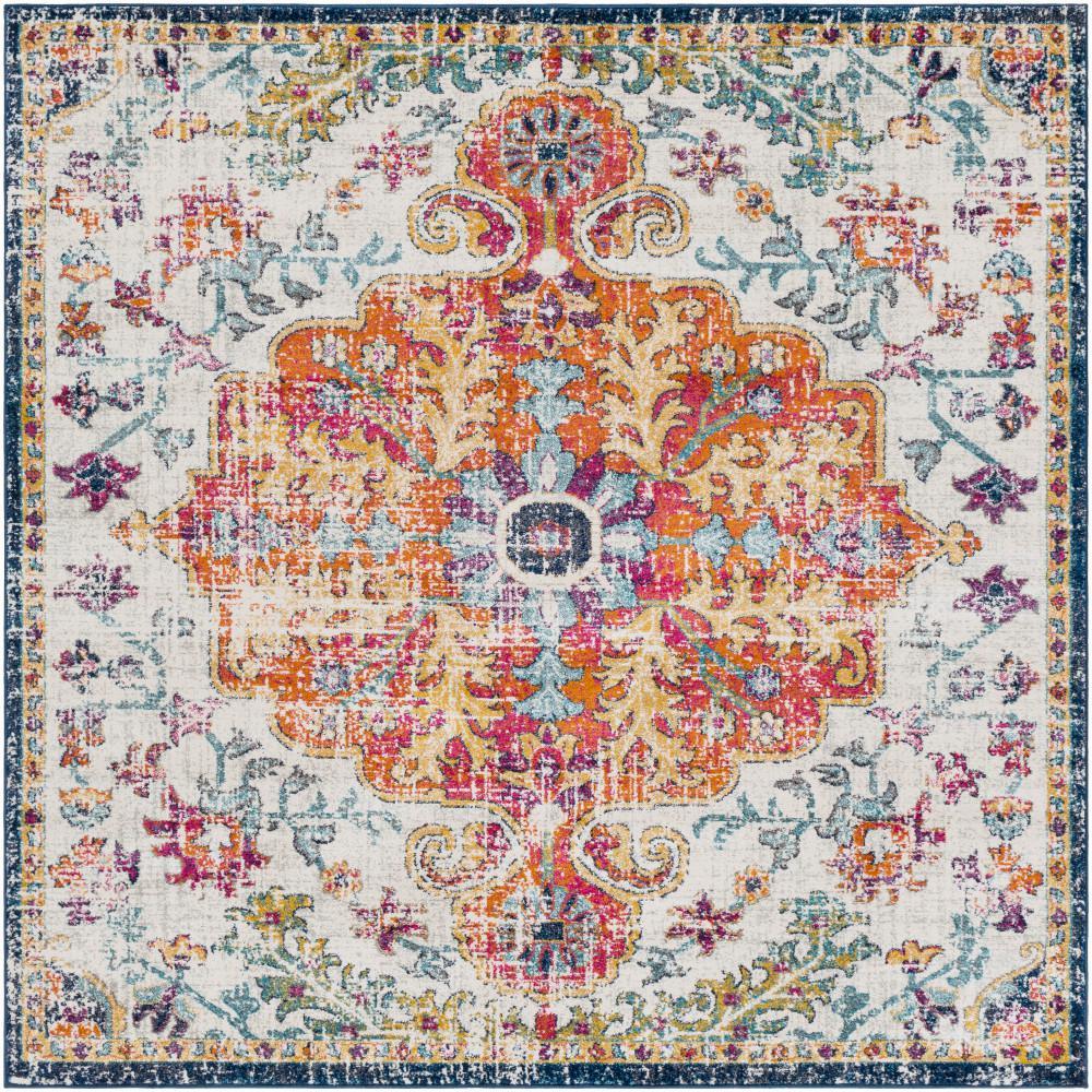 Demeter Ivory 8 ft. x 10 ft. Abstract Area Rug - Super Arbor