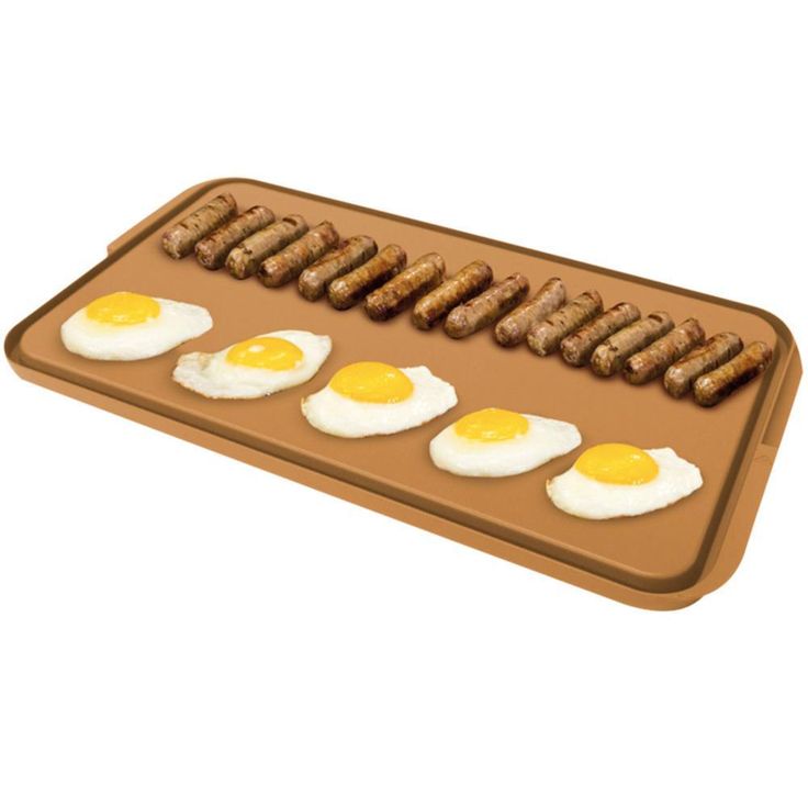 19.50 in. x 10.75 in. Ti-Ceramic Non-Stick Extra Large Reversible Double Grill