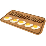 19.50 in. x 10.75 in. Ti-Ceramic Non-Stick Extra Large Reversible Double Grill