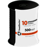 500 ft. 10 Black Stranded CU THHN Wire - Super Arbor
