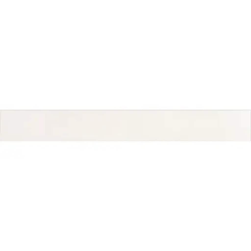 Apollo Tile Armonia Pure White 2-in x 16-in Matte Porcelain Encaustic Floor and Wall Tile product image