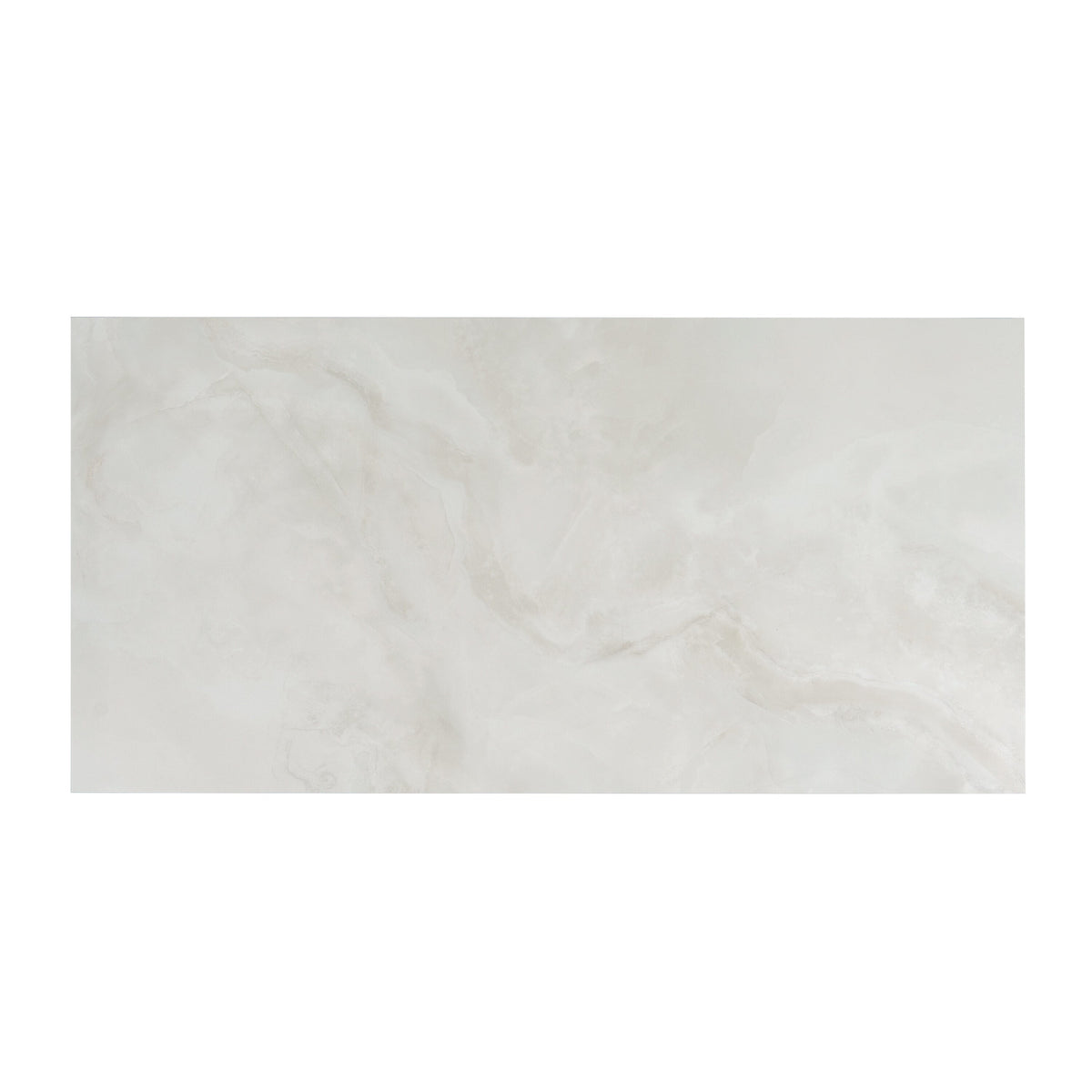 Apollo Tile Splendor Ivory Pearl White 24-in x 48-in Honed Porcelain Encaustic Floor and Wall Tile product image