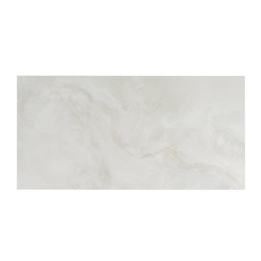 Apollo Tile Splendor Ivory Pearl White 24-in x 48-in Honed Porcelain Encaustic Floor and Wall Tile product image