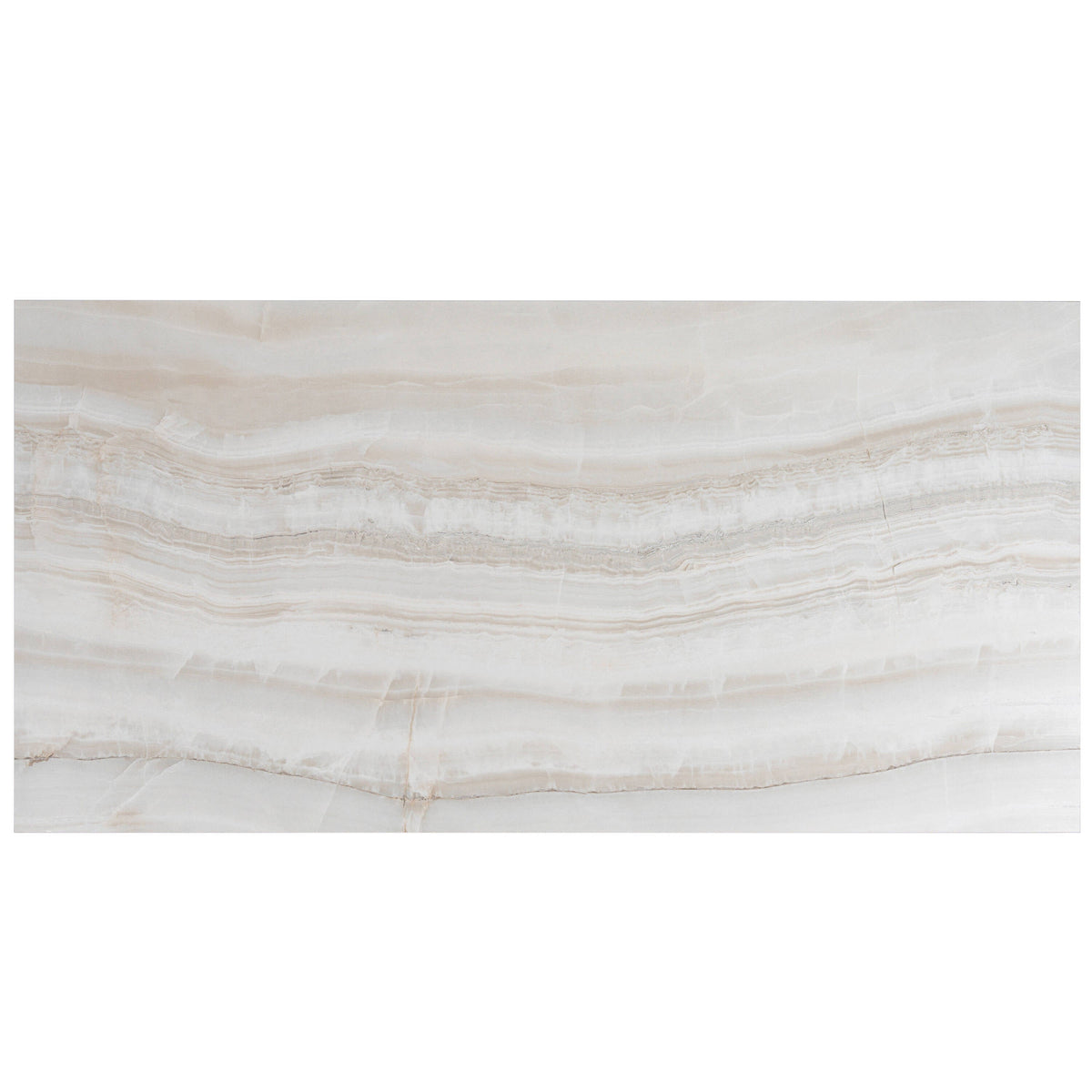 Apollo Tile Splendor Ivory White 24-in x 48-in Honed Porcelain Encaustic Floor and Wall Tile product image