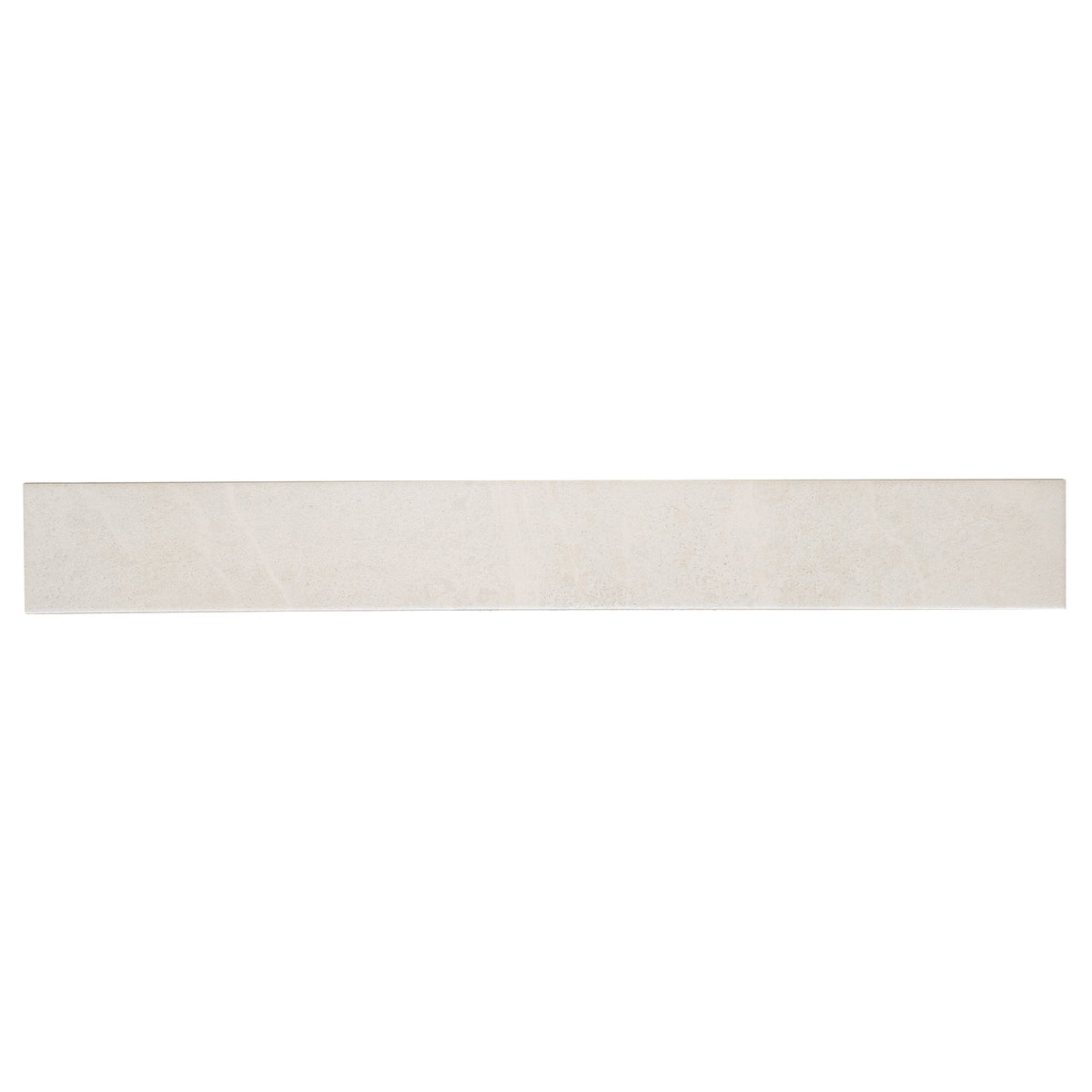 Apollo Tile Cordera Soft White 3-in x 24-in Matte Porcelain Encaustic Floor and Wall Tile product image