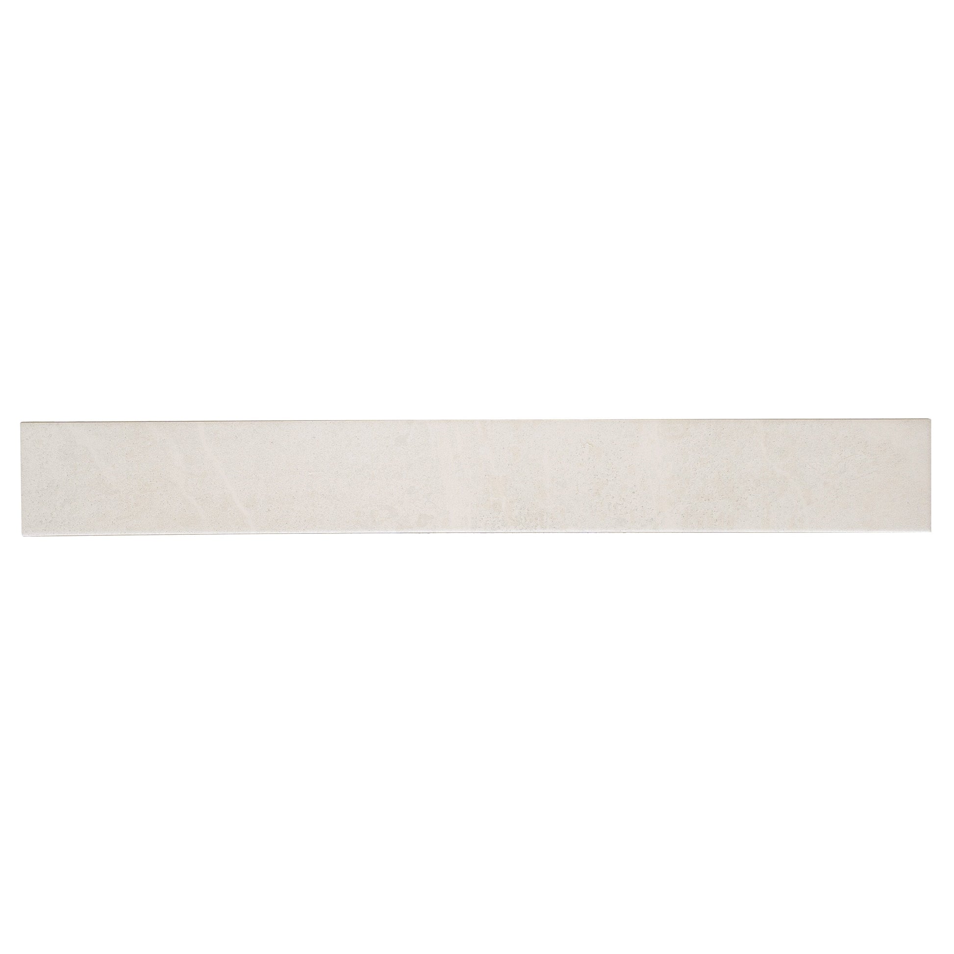 Apollo Tile Cordera Soft White 3-in x 24-in Matte Porcelain Encaustic Floor and Wall Tile product image