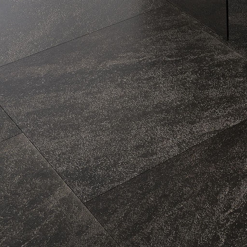 Apollo Tile Montara Black 48-in x 48-in Matte Porcelain Encaustic Floor and Wall Tile product image
