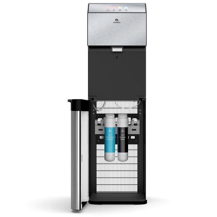 A13 Electric Bottleless Cooler Water Dispenser, Stainless Steel with 3 Temperatures, Self Cleaning