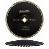 Archer USA 7 in. Turbo Contour Diamond Blade for Curved Cutting