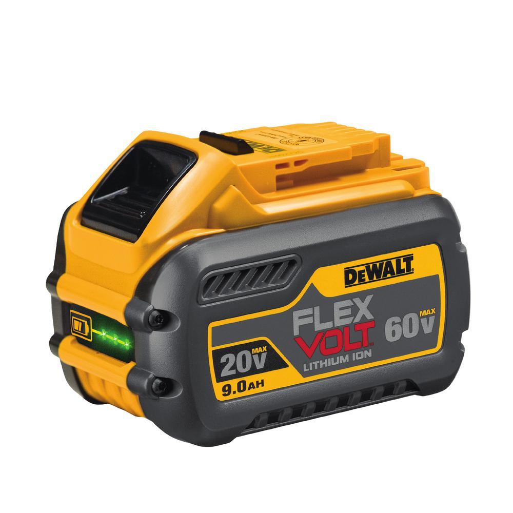 FLEXVOLT 60-Volt MAX Lithium-Ion Cordless Brushless Reciprocating Saw with Battery 2Ah, Charger, Bag and Bonus Battery - Super Arbor