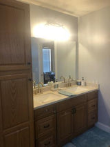 Project Source 60-in Golden Bathroom Vanity Cabinet - Super Arbor