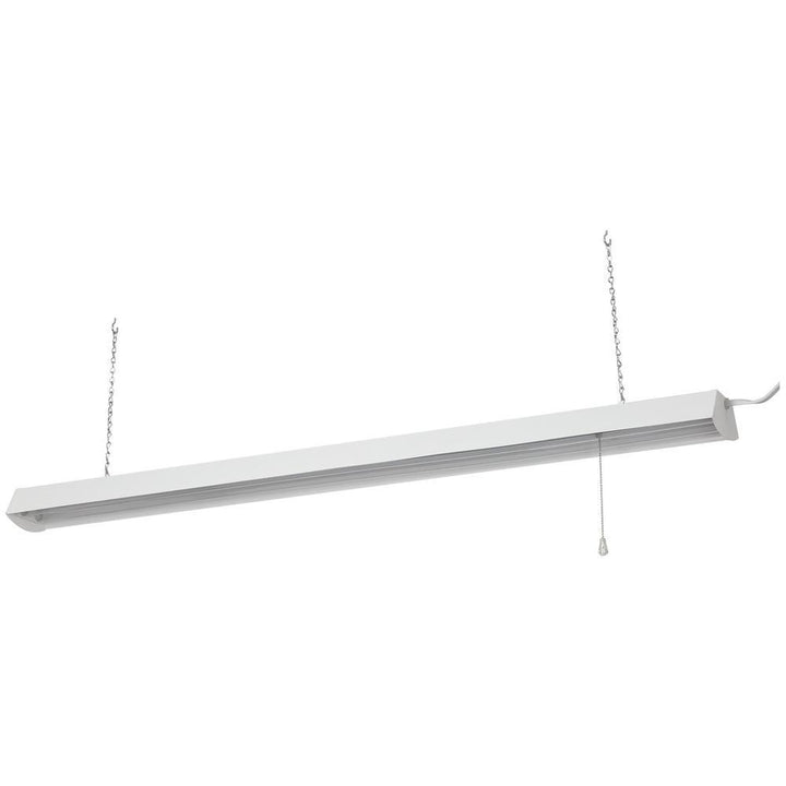 4 ft. 48-Watt Blue Spectrum Pendant or Flush Mount Linear Plant Grow Light, Blue - Super Arbor