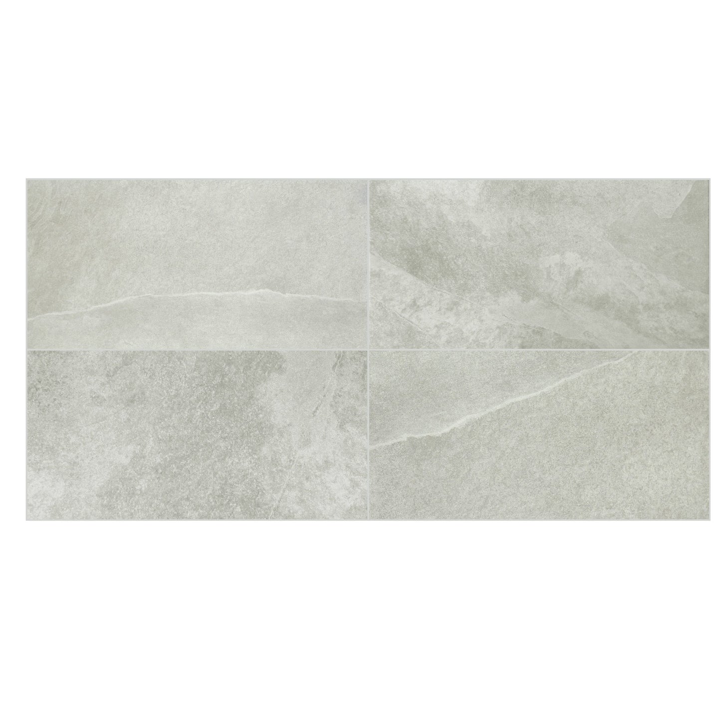 Satori Dove Grey 12-in x 24-in Glazed Porcelain Floor and Wall Tile product image