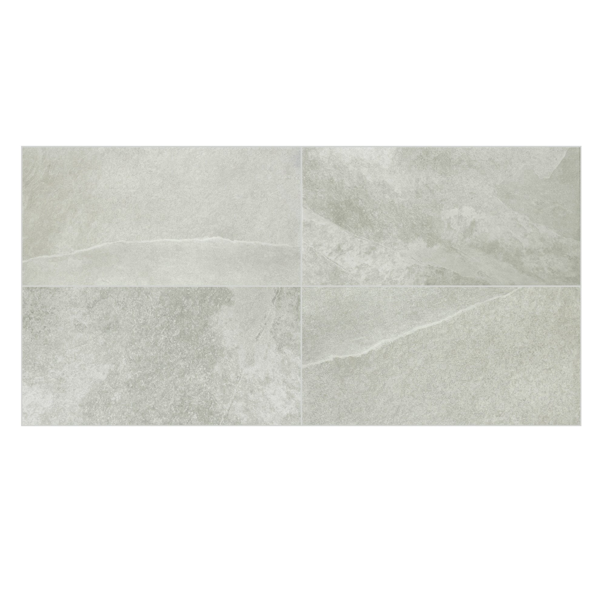 Satori Dove Grey 12-in x 24-in Glazed Porcelain Floor and Wall Tile product image