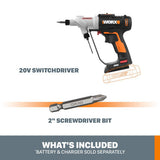 POWER SHARE 20-Volt Lithium-Ion Switchdriver (Bare Tool Only) - Super Arbor