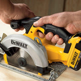 DEWALT 20-Volt MAX Lithium-Ion Cordless 6-1/2 in. Circular Saw (Tool-Only) with Free 20-Volt MAX Battery 3.0Ah & Charger - Super Arbor