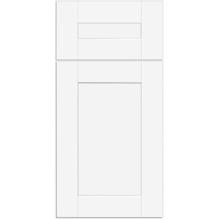 Home Decorators Collection Washington Vesper White Plywood Shaker Assembled Vanity Sink Base Kitchen Cabinet Sft Cls 36 in W x 24 in D x 34.5 in H