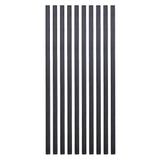 26 in. x 3/4 in. Black Pearl Matte Steel Square Baluster (10-Pack) - Super Arbor