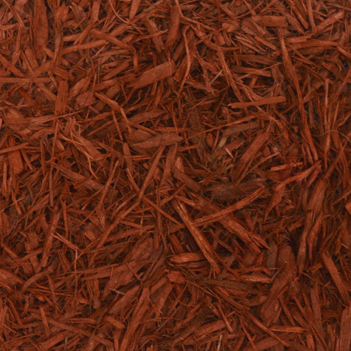 10 cu. yd. Red Landscape Bulk Mulch - Super Arbor