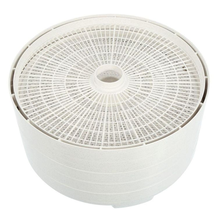 Snackmaster Pro 5-Tray White Food Dehydrator with Temperature Control