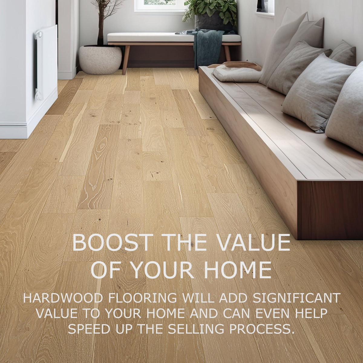 Element Flooring European white oak Wateree hardwood flooring — surface grain detail
