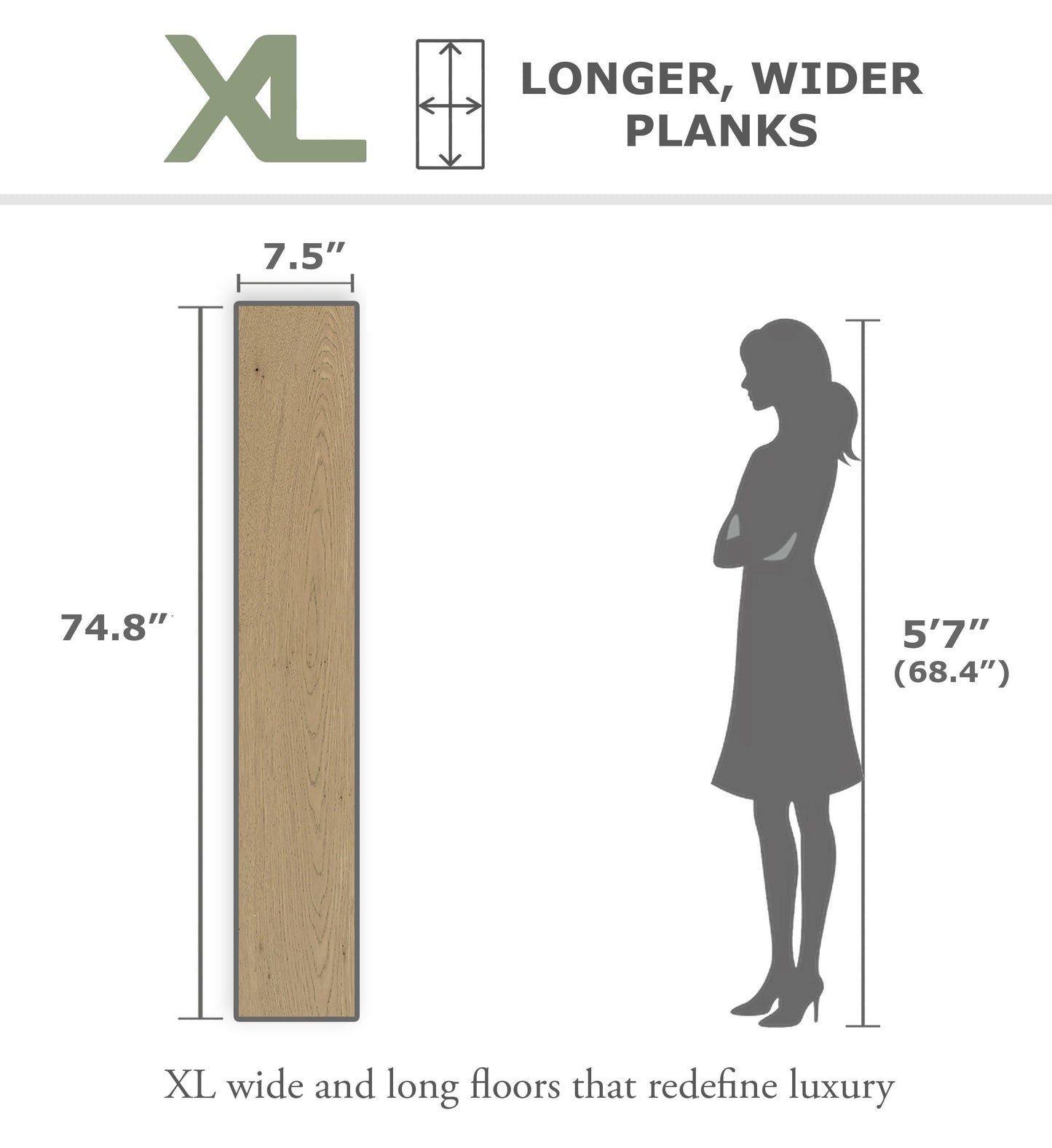 Element Flooring European white oak Parson hardwood flooring — alternate angle