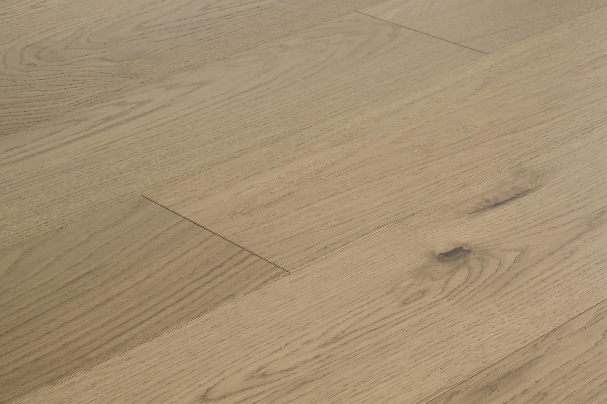 Element Flooring European white oak Parson hardwood flooring — carton and plank detail