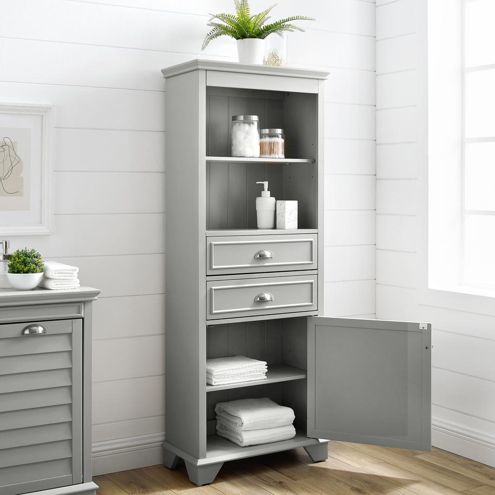 Lydia Gray 23.5"W Tall Cabinet - Super Arbor