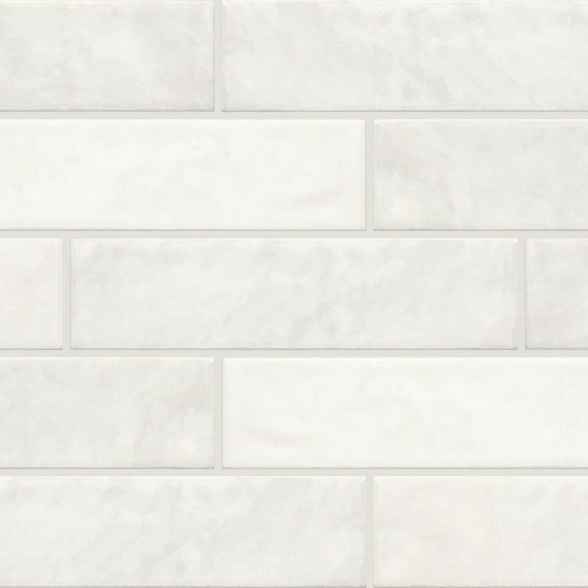 Daltile Vistaframe Relic White 2-in x 8-in Glossy Ceramic Subway Wall Tile product image