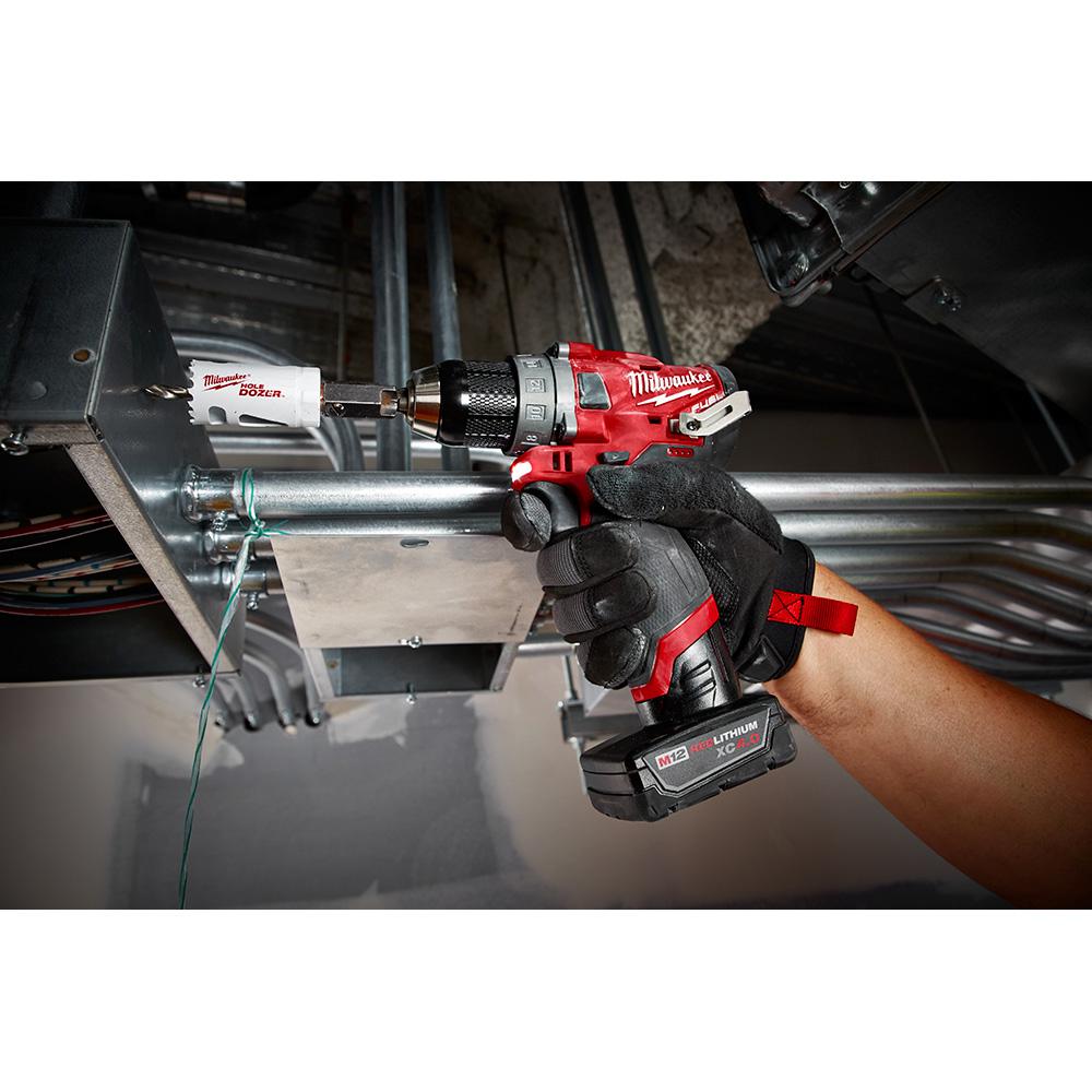 M12 FUEL 12-Volt Lithium-Ion Brushless Cordless 1/2 in. Drill Driver Kit W/ 4.0Ah & 2.0Ah Battery & Hard Case - Super Arbor