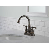 Porter 4 in. Centerset 2-Handle Bathroom Faucet in Oil Rubbed Bronze