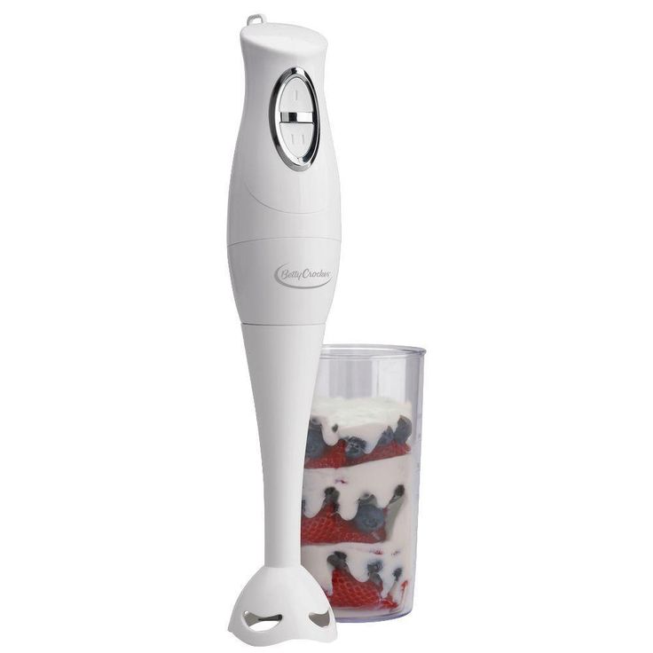 2-Speed White Immersion Blender