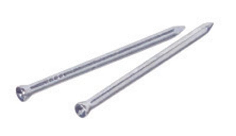 Hillman 1-5/8 in. Trim Steel Nails, Flat Head