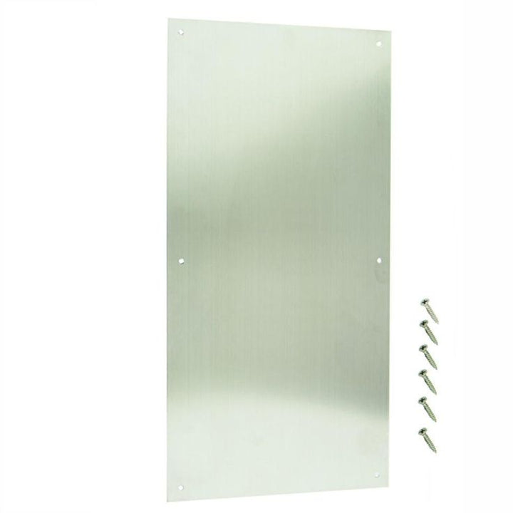 8 in. x 16 in. Stainless Steel Push Plate