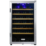 EdgeStar 44-Bottle Capacity Stainless Steel Freestanding Wine Chiller