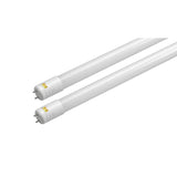ETi 4 ft. 15-Watt Direct Replacement LED T8 Integral Driver Linear Glass Tube Light Bulbs 1650 Lumens 3000K 3500K (2 Pack)