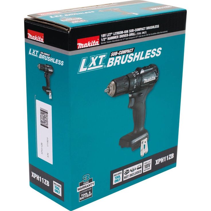 18-Volt LXT Lithium-Ion Sub-Compact Brushless Cordless 1/2 in. Hammer Driver Drill (Tool Only)