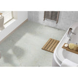 Forbo Flooring Systems Marmoleum Cinch Loc Seal Seashell 10-mm T x 12-in W x 36-in L Waterproof Tile Look Laminate Flooring (20.34-sq ft / Carton)