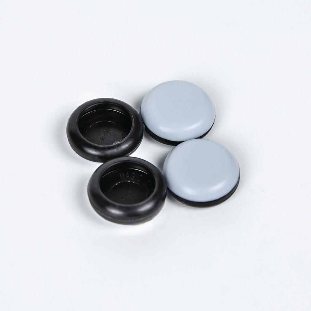 7/8 - 1 in. Grip Tip Round Magic Sliders (4-Pack) - Super Arbor