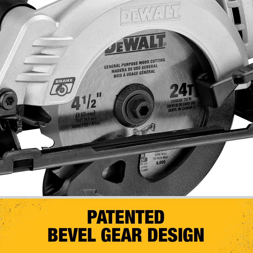 ATOMIC 20-Volt MAX Cordless 4-1/2 in. Circular Saw (Tool-Only) - Super Arbor