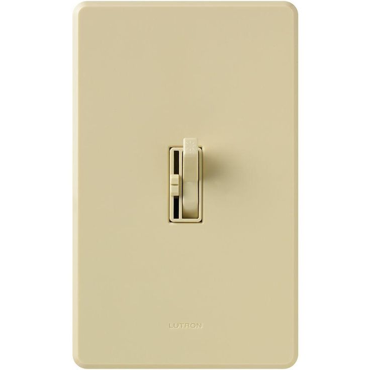 Lutron Toggler 1.5 Amp Single-Pole or 3-Way 3-Speed Fan Control - White